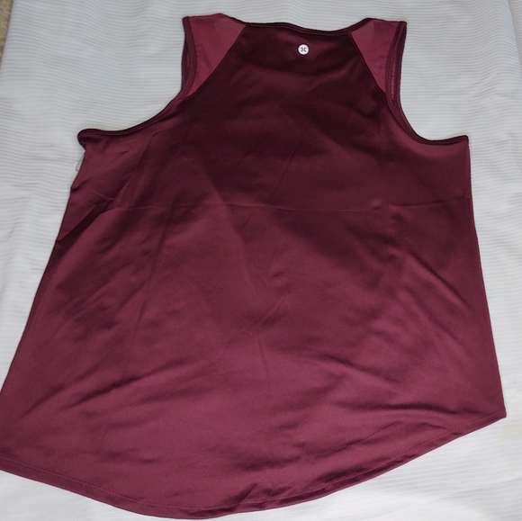 NWT RBX Active Burgundy Red Gym Tank Top Size Large - Picture 5 of 7